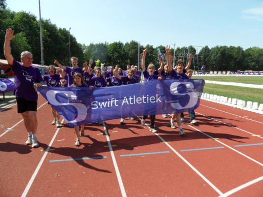 De Swift Teams tijdens de slot ceremonie