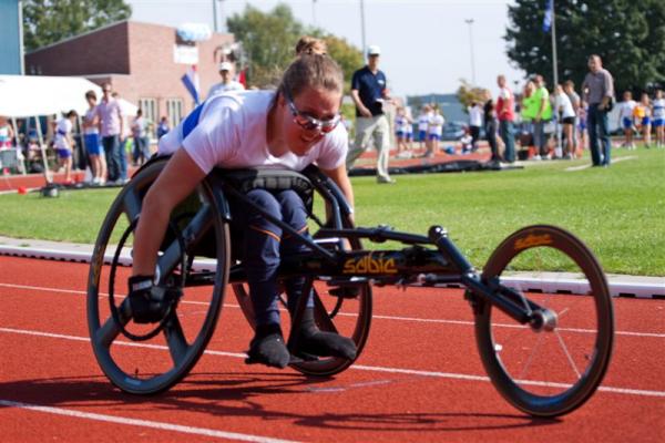 Desiree tijdens de clubkampioenschappen 2011