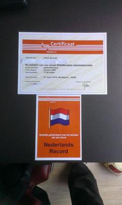 Nederlands record gewichtswerpen