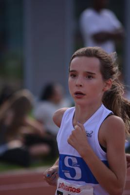 Jane op de 1000 m; nieuw PR